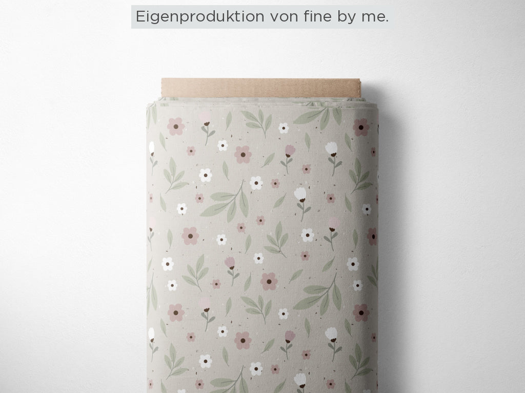 Stoffübersicht „Frühlingshase Blumenkombi“