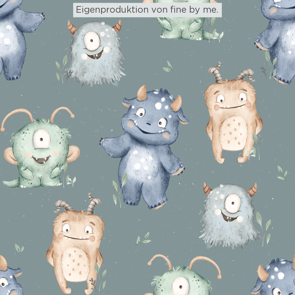 Stoffübersicht „Bogeys petrol“