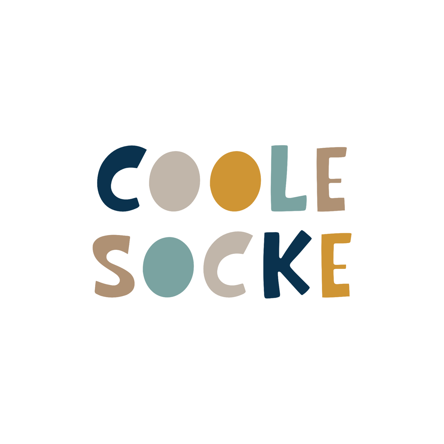 Bügelbild "Coole Socke" in 6 verschiedenen Größen