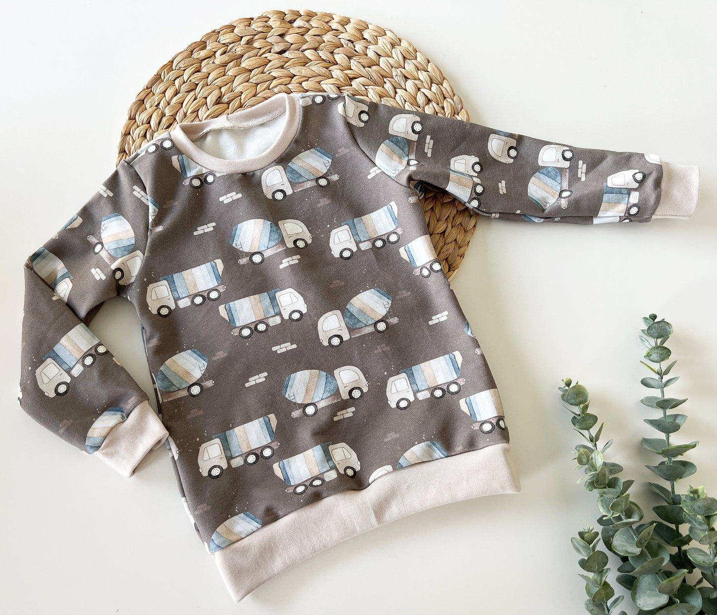 Sweater „Baustellenspaß“ für Kinder, Gr. 104