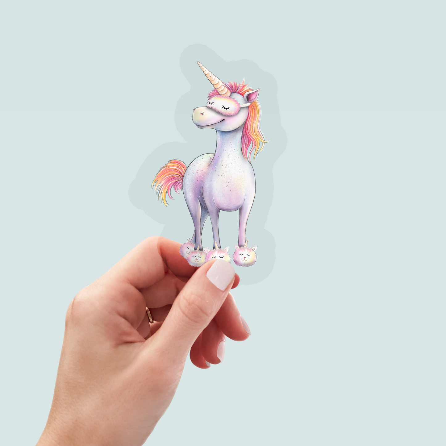 Bügelbild "Beauticorn" in 6 verschiedenen Größen