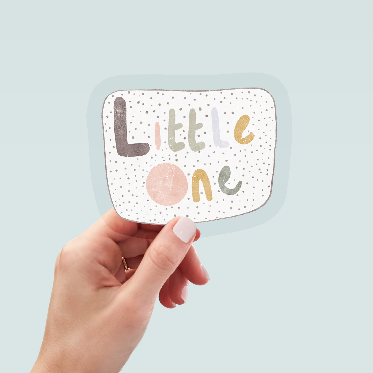Bügelbild "Little One dotties" in 6 verschiedenen Größen