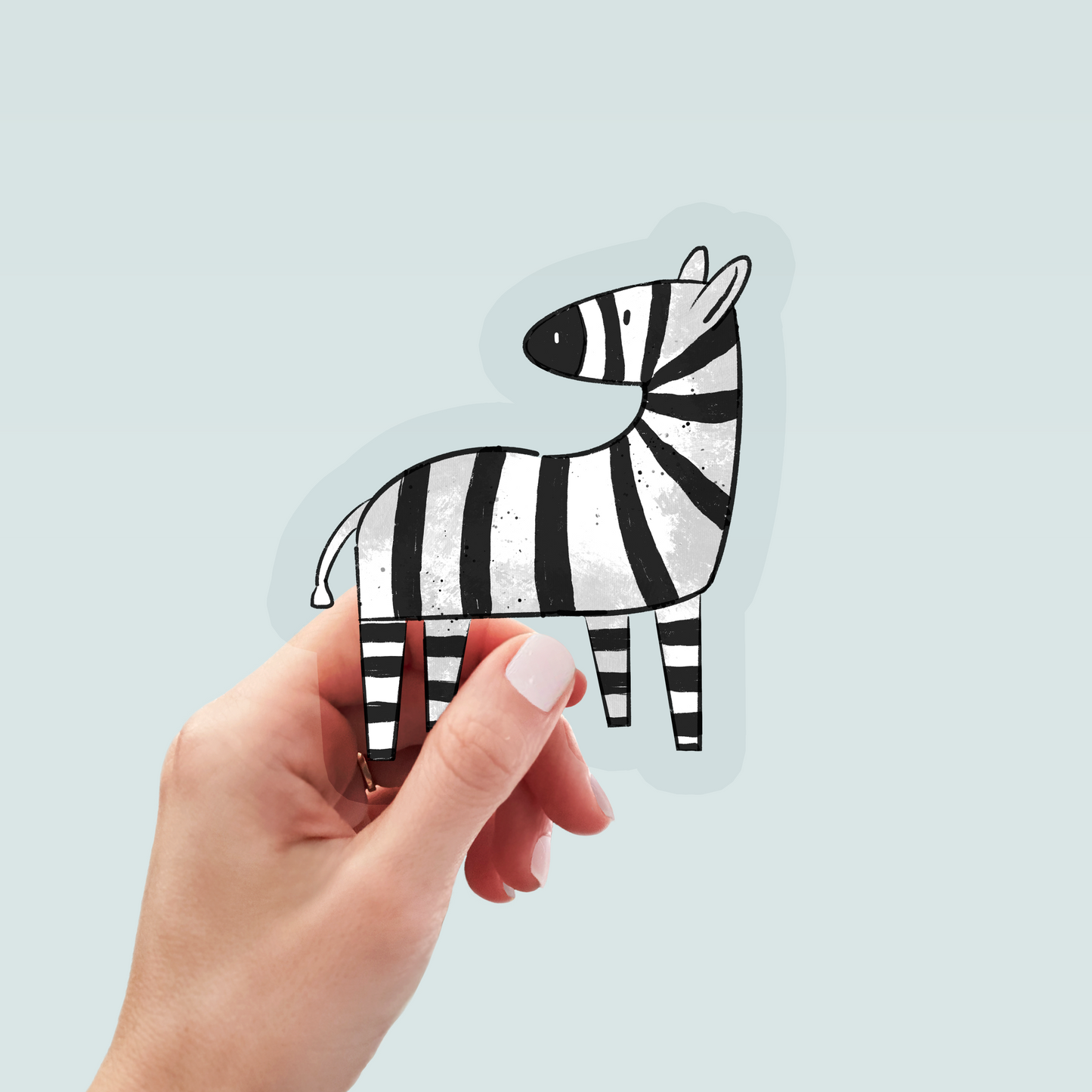 Bügelbild "Sarifari Zebra" in 6 verschiedenen Größen