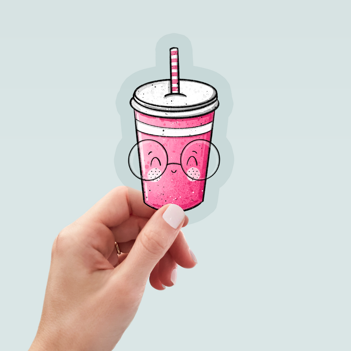 Bügelbild "Softdrink" in 6 verschiedenen Größen