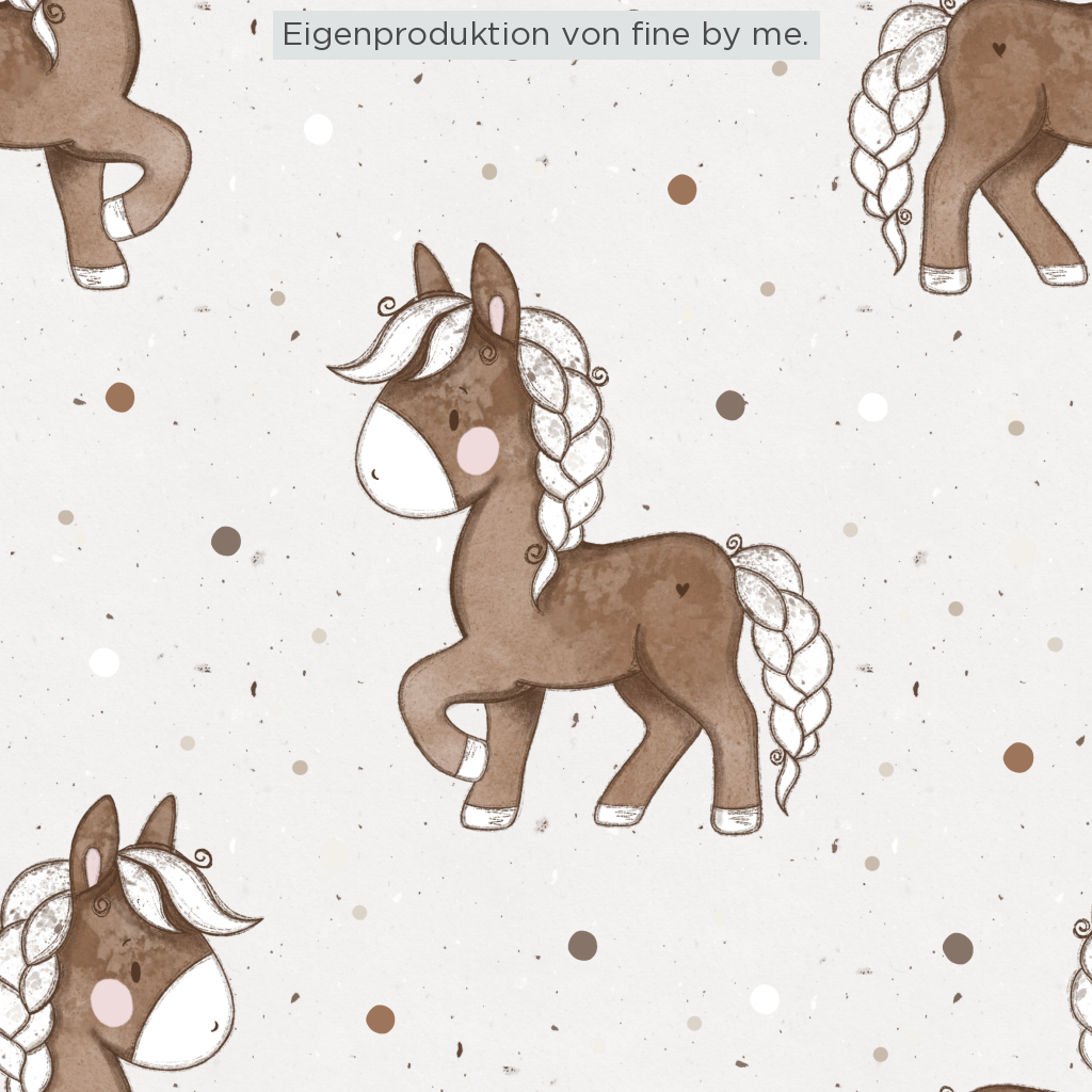 Stoffübersicht „Pferdchen“