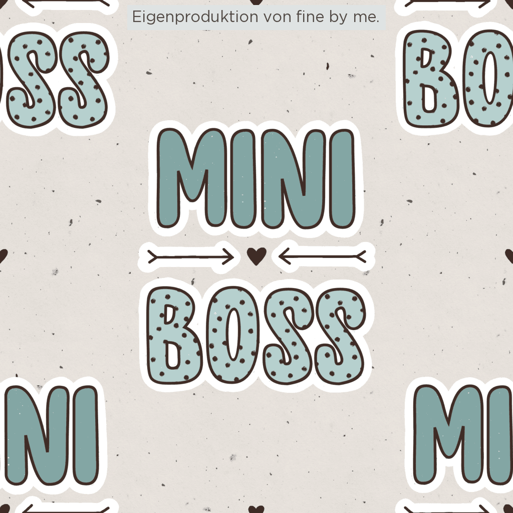 Stoffübersicht „Mini Boss“