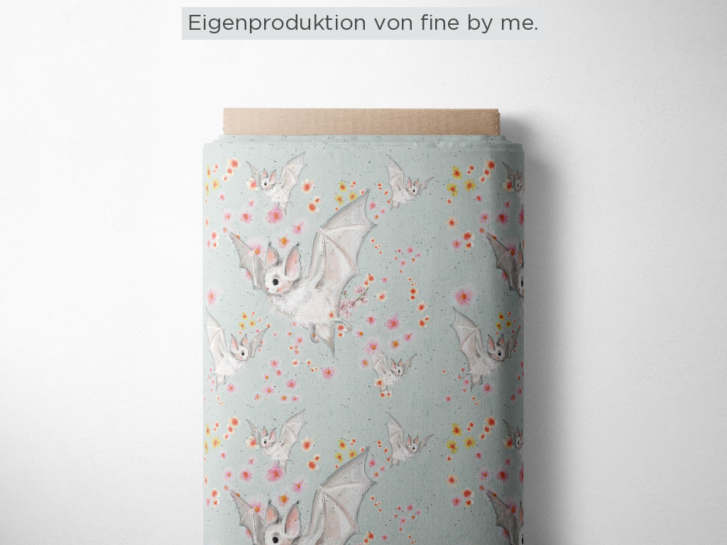 Stoffübersicht „Florinchen und die Blumen mint“