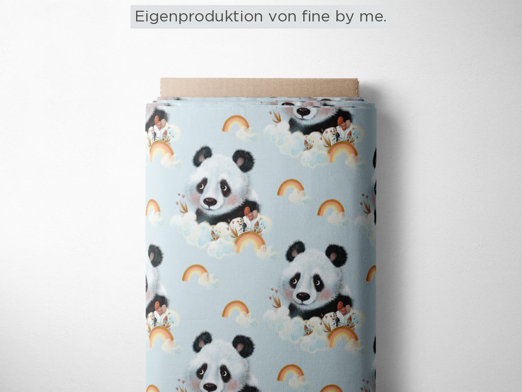 Stoffübersicht „Panda träumt vom Frühling 2“