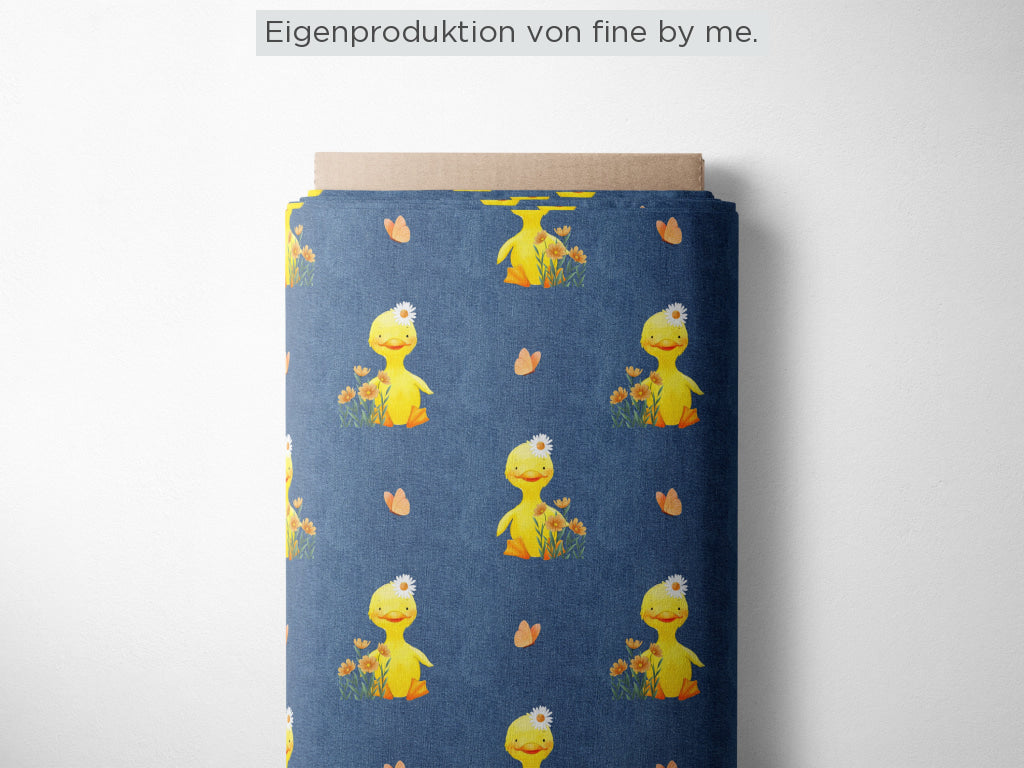 Stoffübersicht „Entenglück Denim“