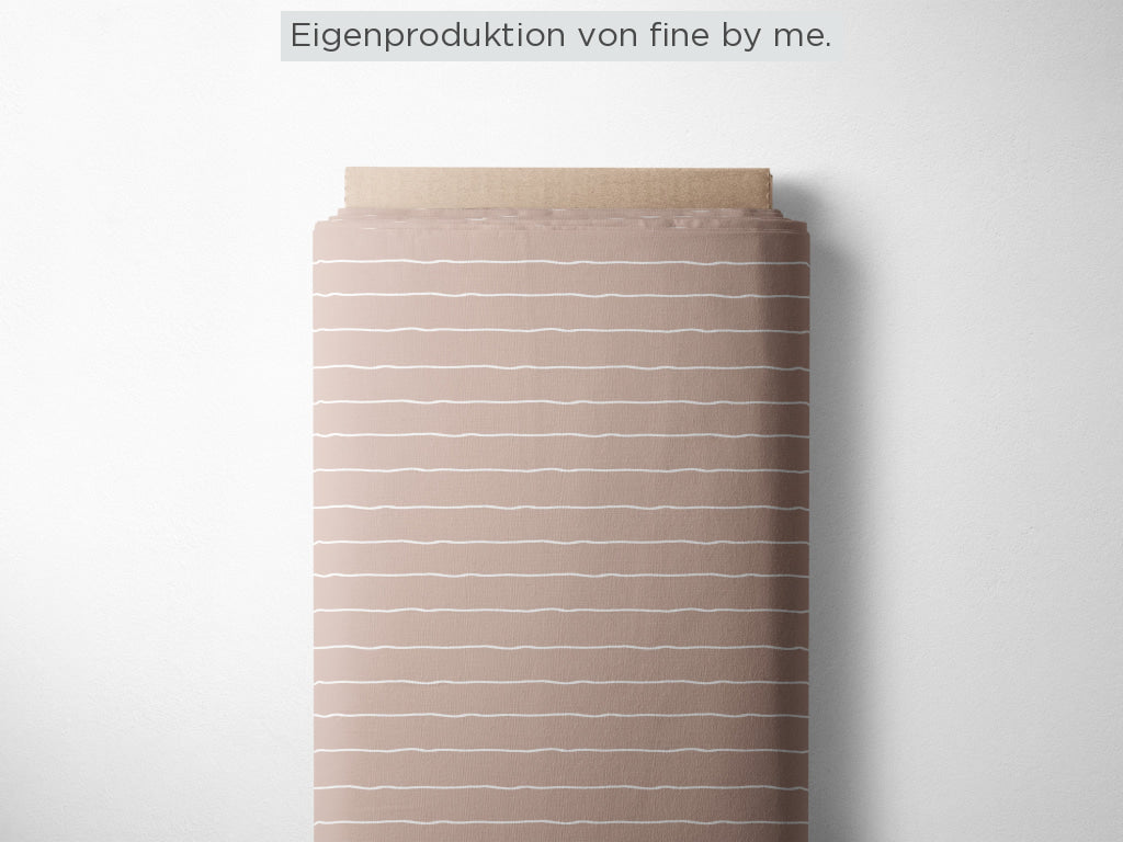 Stoffübersicht „Stripes peach“