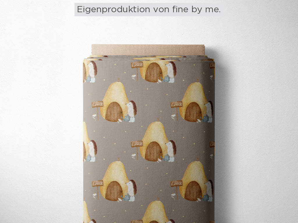 Stoffübersicht „Hedgehog Home"