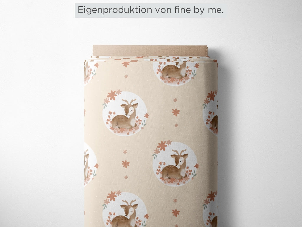 Stoffübersicht „Blumenreh"