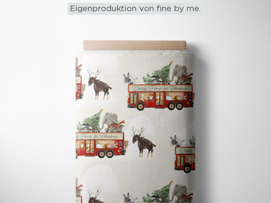 Stoffübersicht „Driving Home for Christmas"