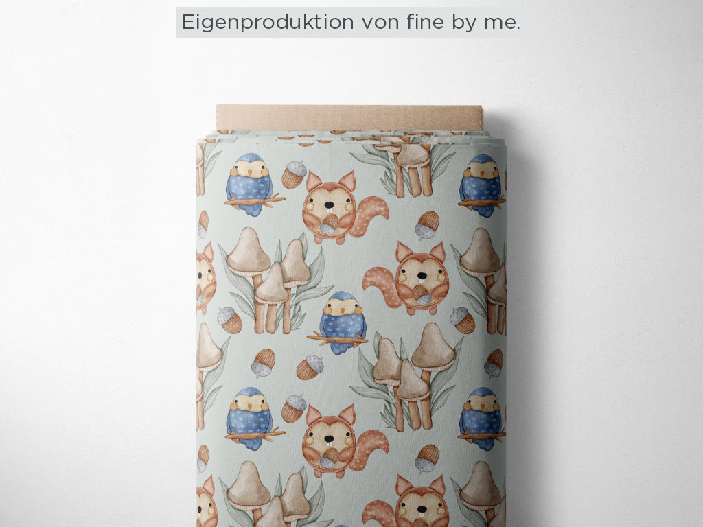 Stoffübersicht „Waldfreunde"