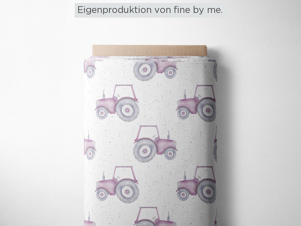Stoffübersicht „Pink Tractor“