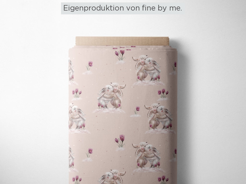 Stoffübersicht „Hugs powder rose“