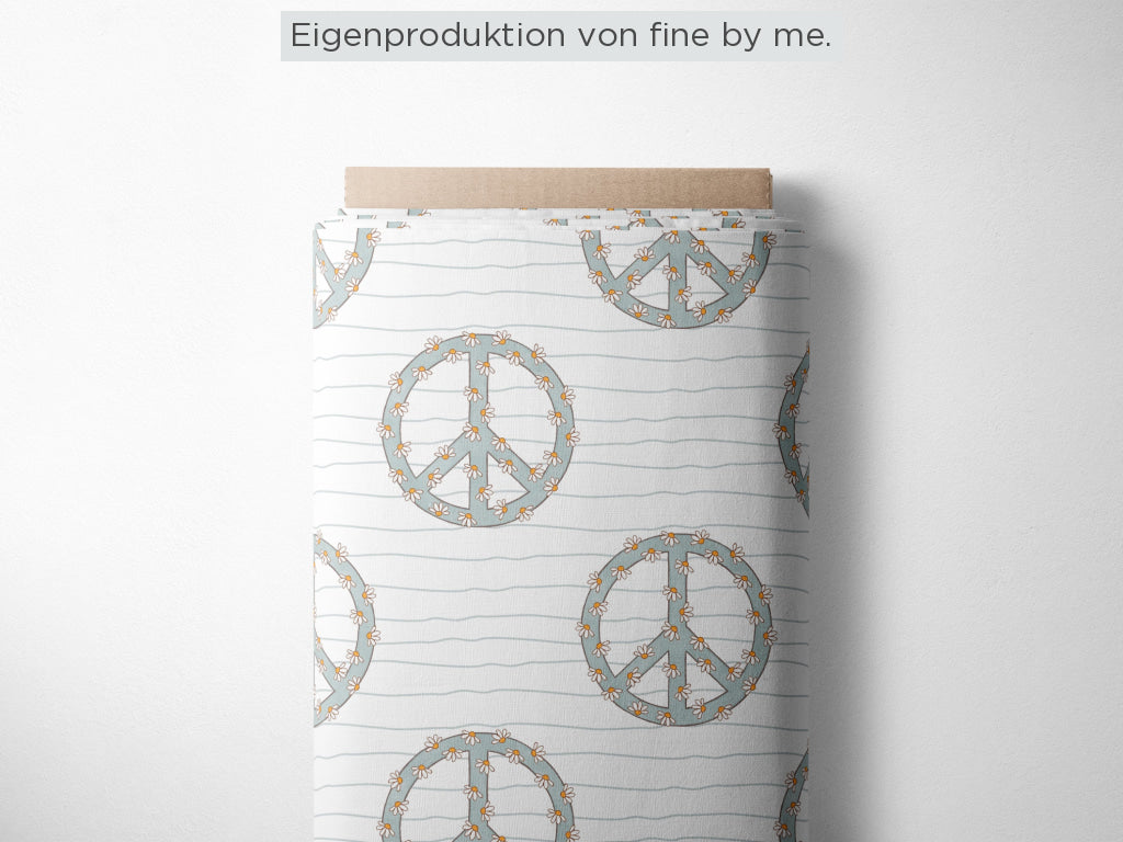Stoffübersicht „Peace“