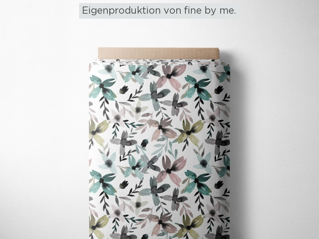 Stoffübersicht „Aquarell Flowers“
