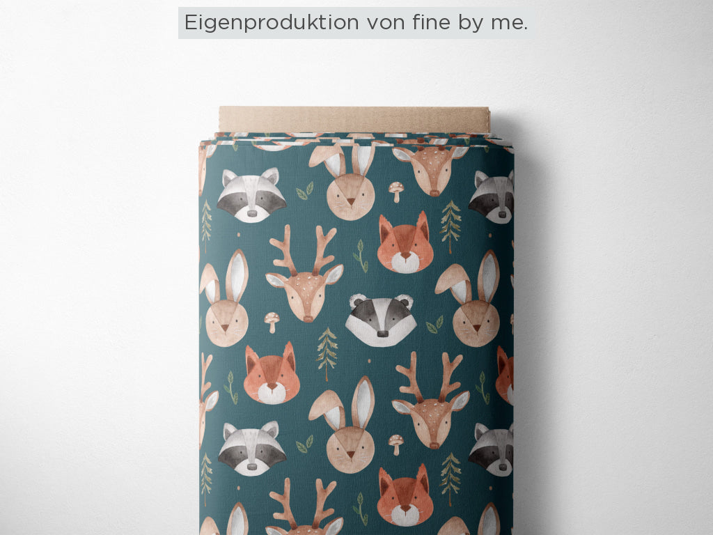 Stoffübersicht „Waldtiere“