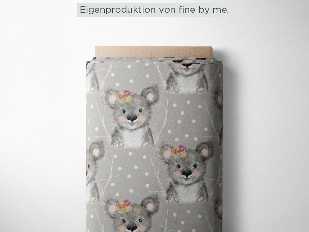 Stoffübersicht „Koalamädchen“