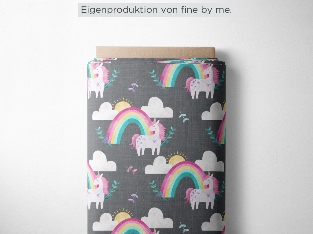 Stoffübersicht „Rainbow Unicorn“