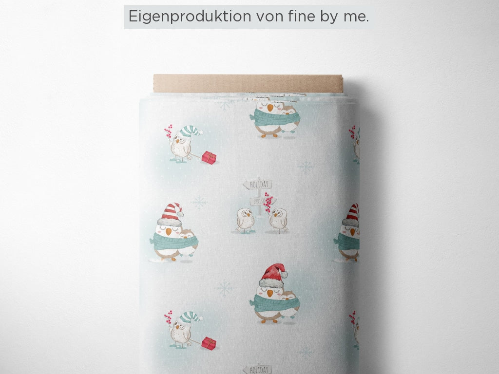 Stoffübersicht „Christmas Owls"