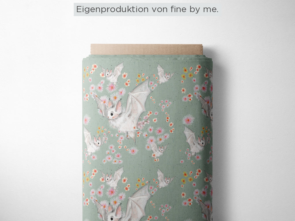Stoffübersicht „Florinchen und die Blumen grün“