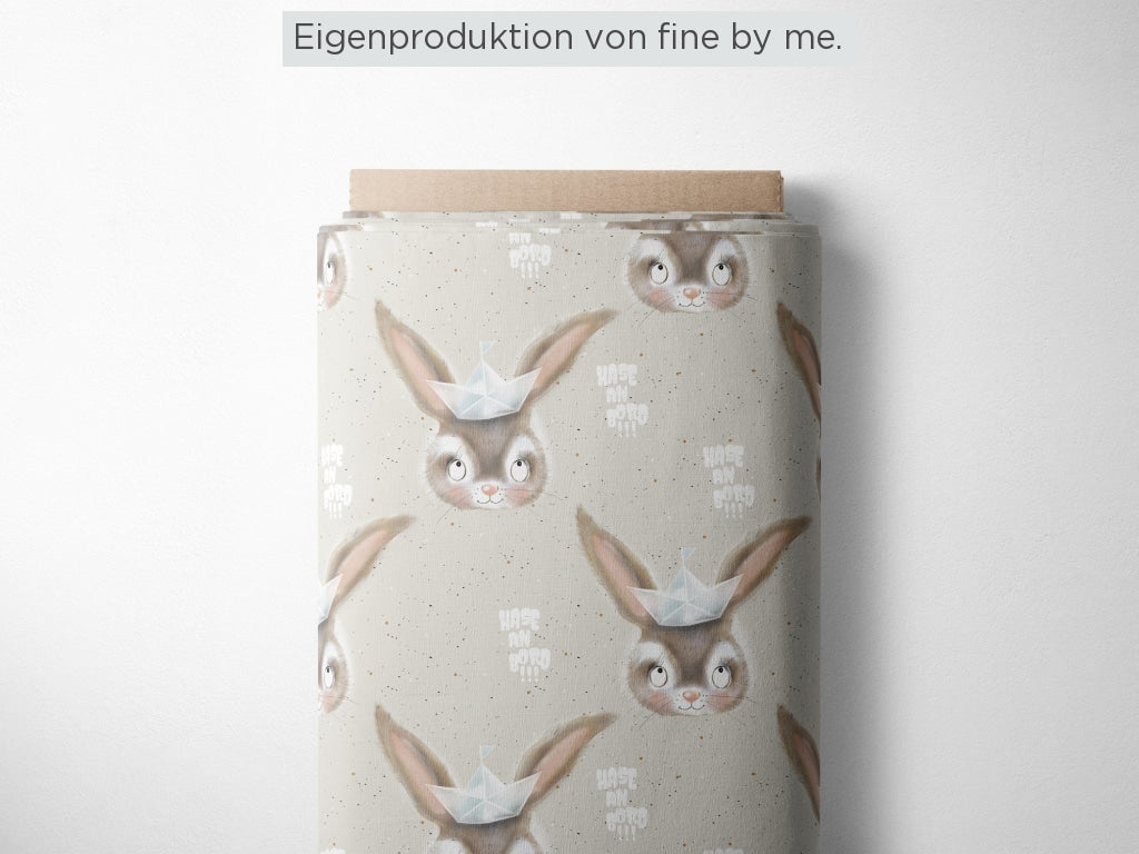 Stoffübersicht „Hase an Bord“
