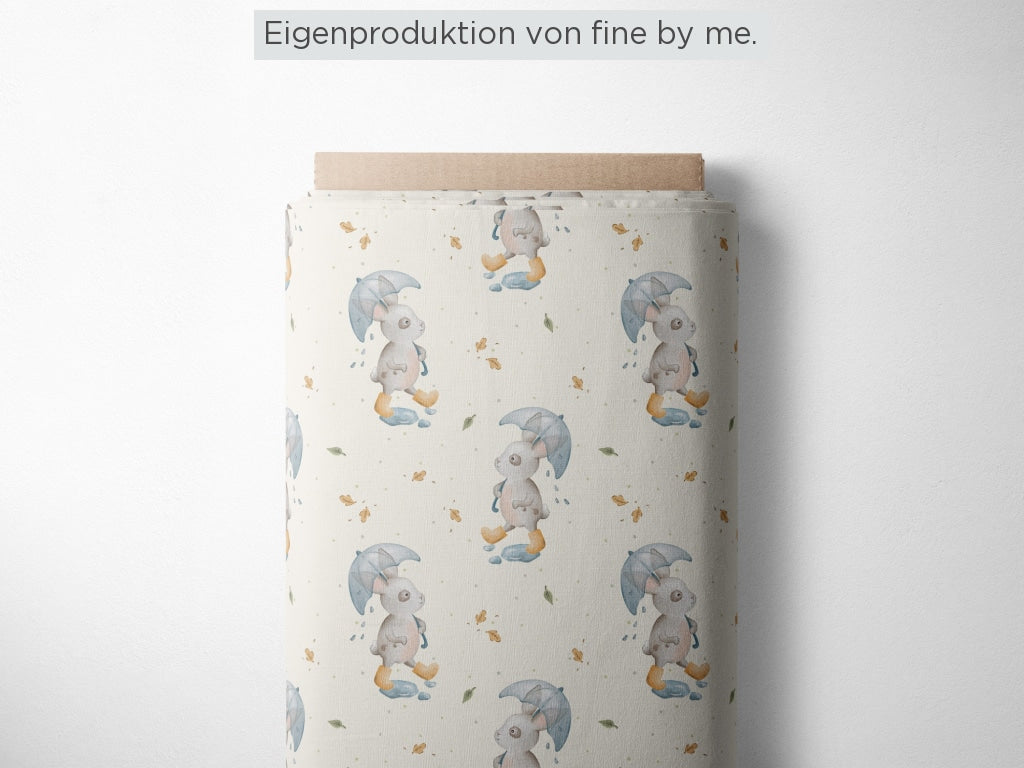 Stoffübersicht „Bunny in the Rain"