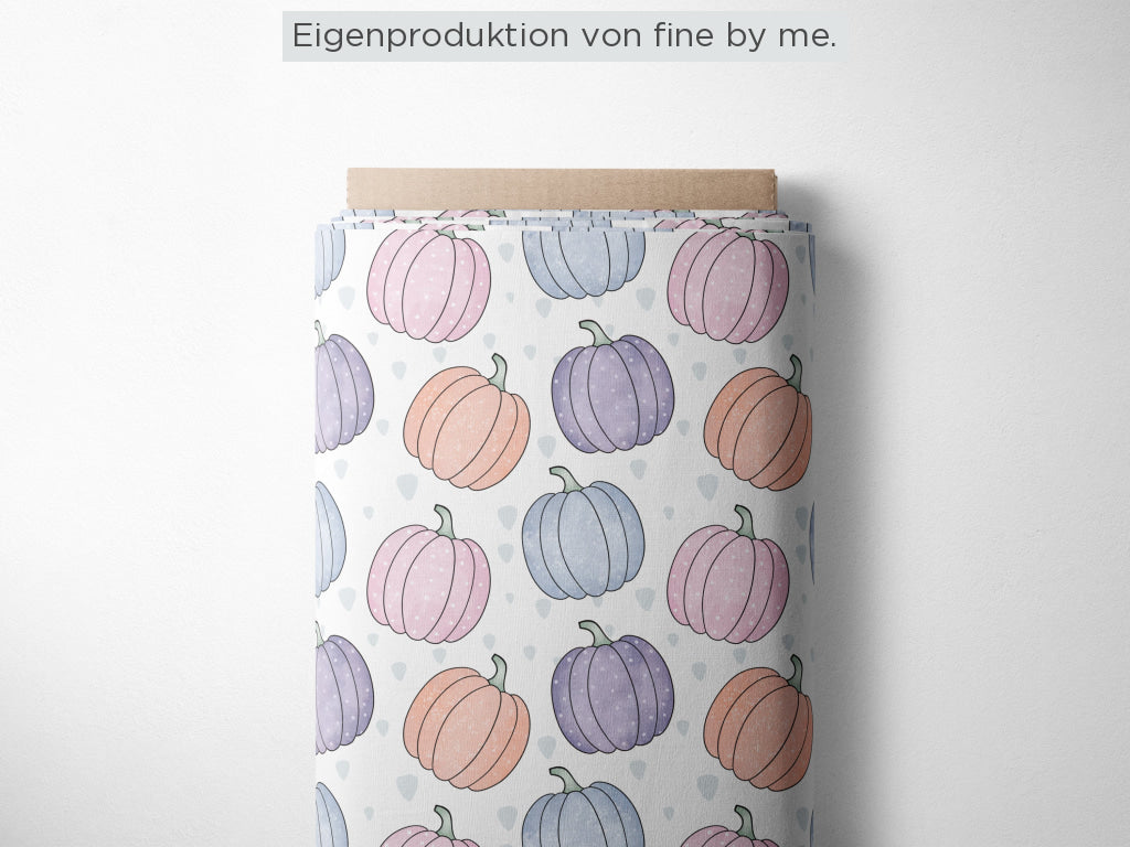 Stoffübersicht „Pastel Pumpkins“