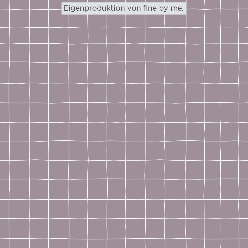 Stoffübersicht „Grid lavender“
