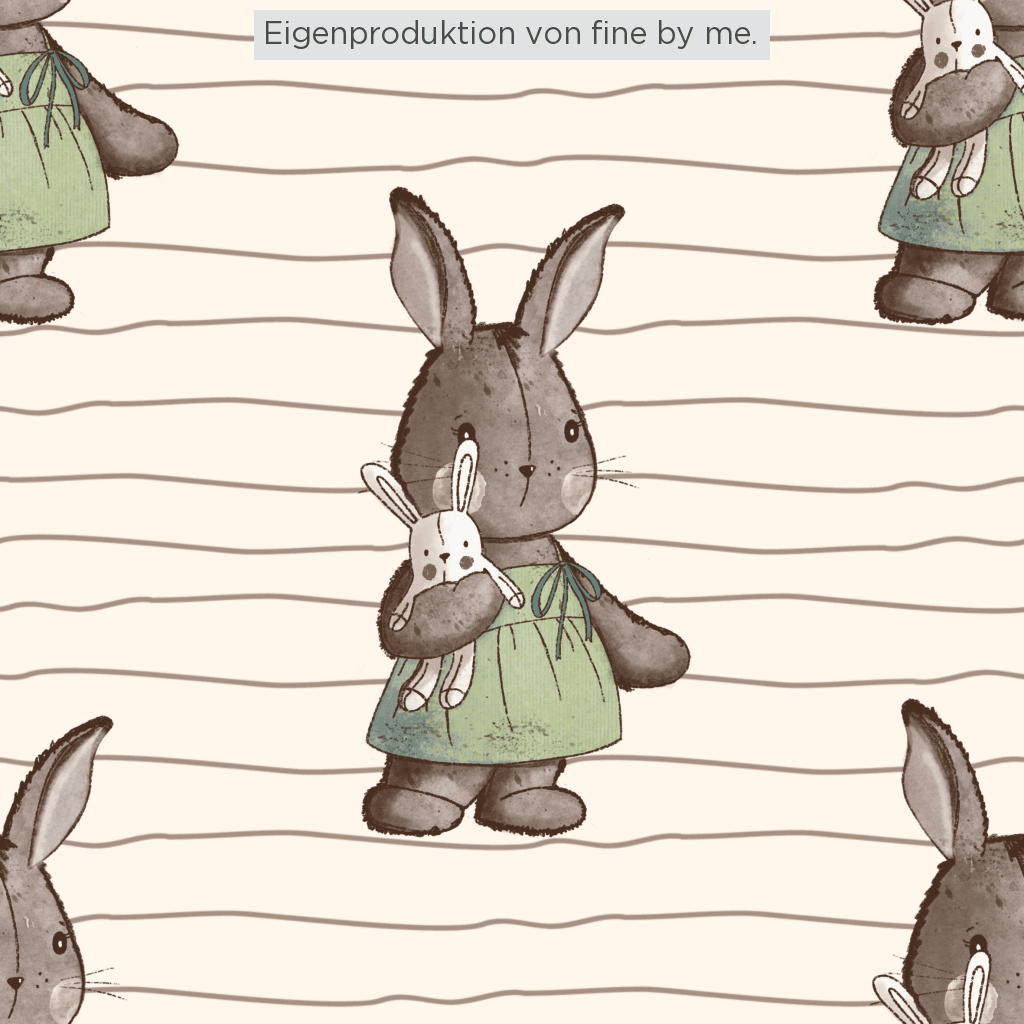 Stoffübersicht „Hase Lotte“