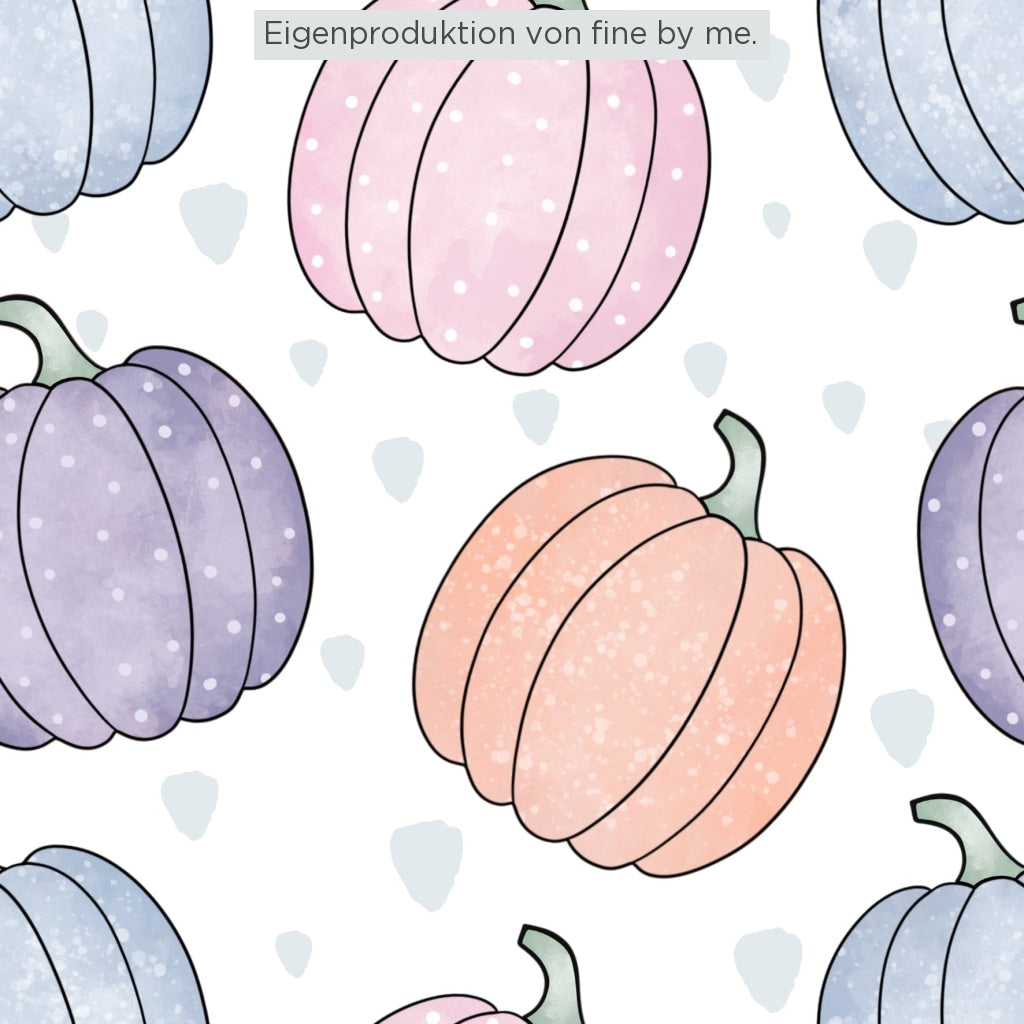Stoffübersicht „Pastel Pumpkins“