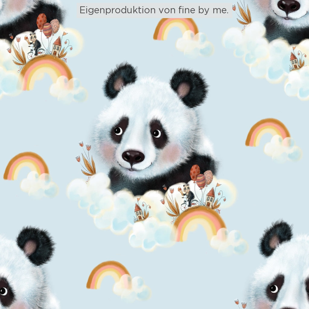 Stoffübersicht „Panda träumt vom Frühling 2“