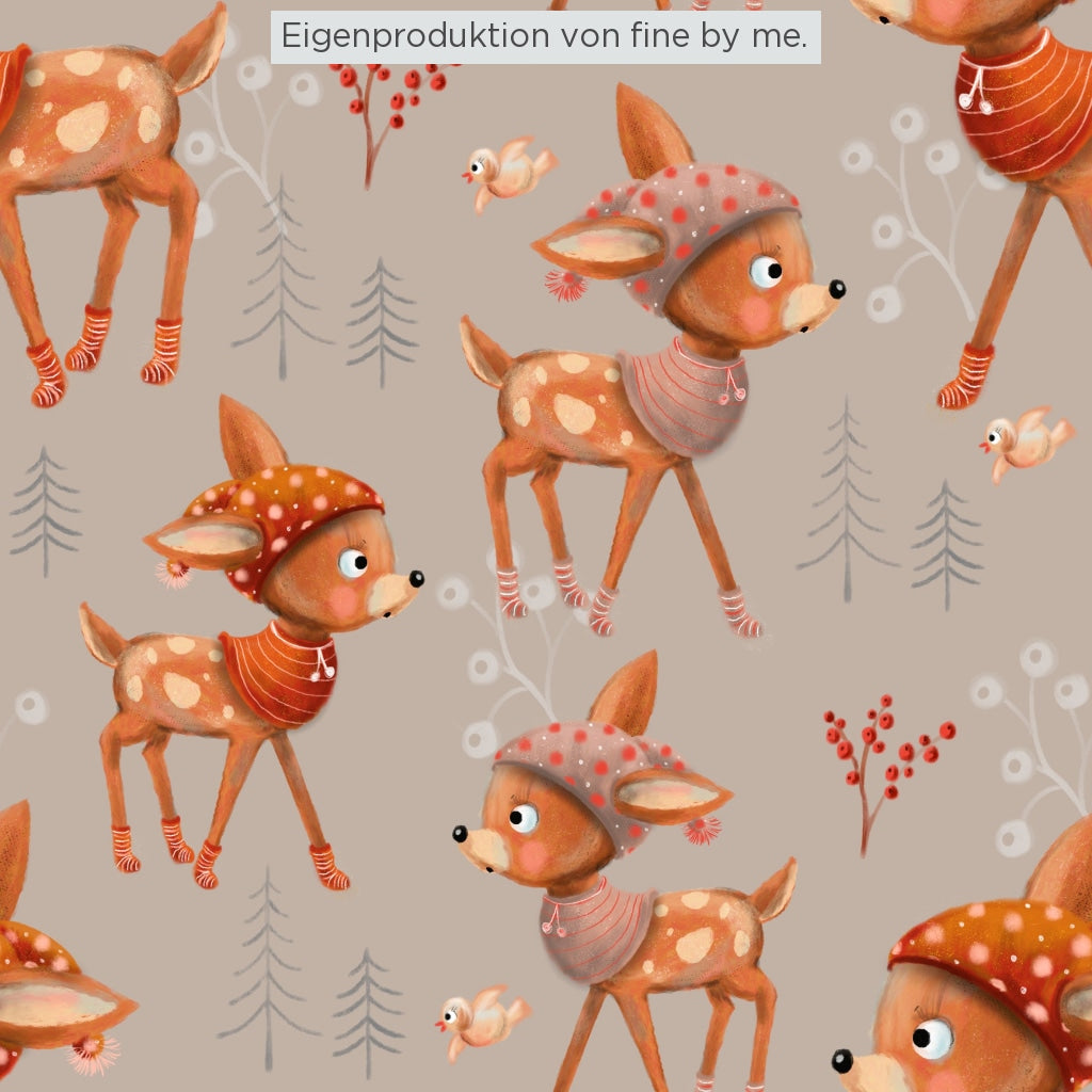 Stoffübersicht „Winterkitz beige"