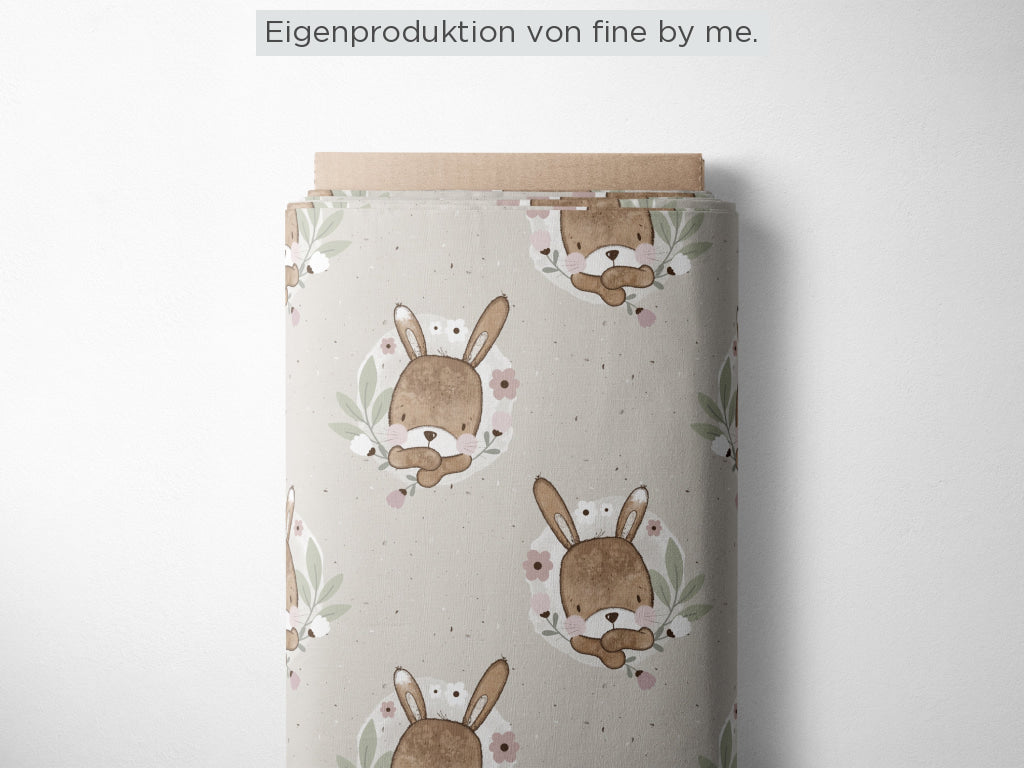 Stoffübersicht „Frühlingshase“