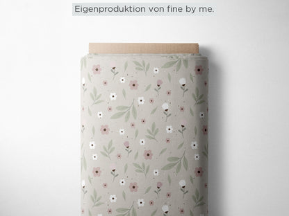 Stoffübersicht „Frühlingshase Blumenkombi“