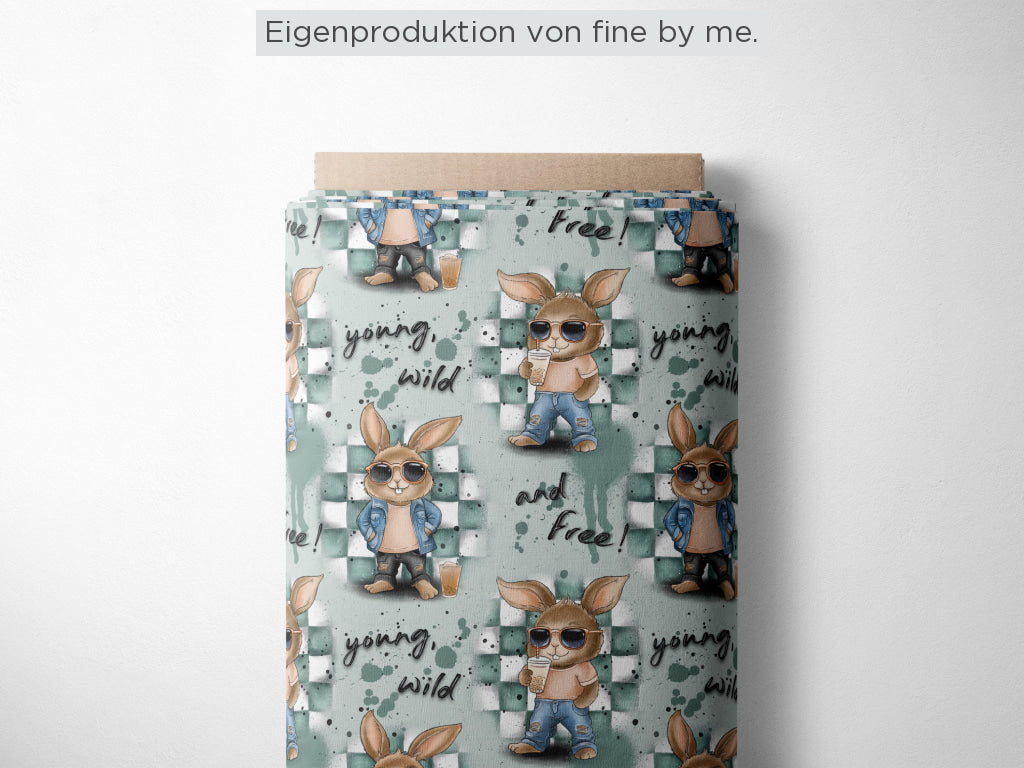 Stoffübersicht „Wild Bunnies“