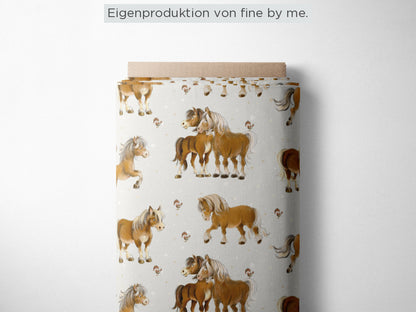 Stoffübersicht „Haflinger“