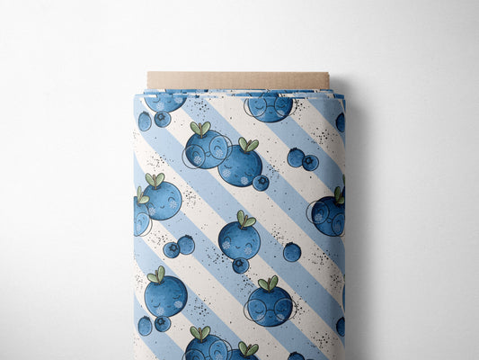 *Vorbestellung* Bio-Jersey „Blueberries“, exklusive Eigenproduktion