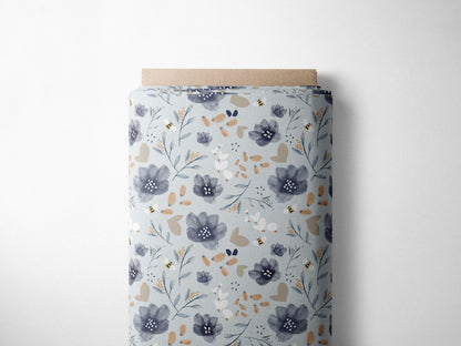 Lagerware: Bio Jersey „Lolla“ exklusive Eigenproduktion Bio Jersey, 95% Baumwolle, 5% Elasthan, 210g/m², Länge: 50cm,