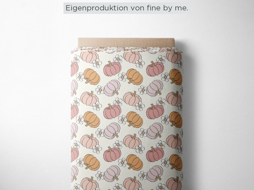 Stoffübersicht „Floral Pumpkins“