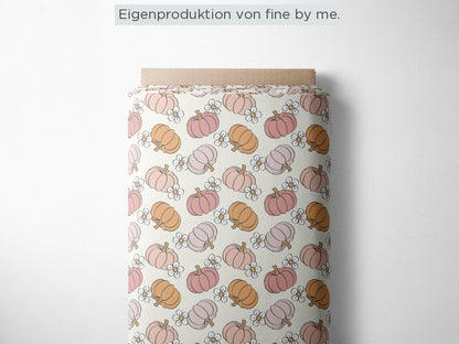 Stoffübersicht „Floral Pumpkins“