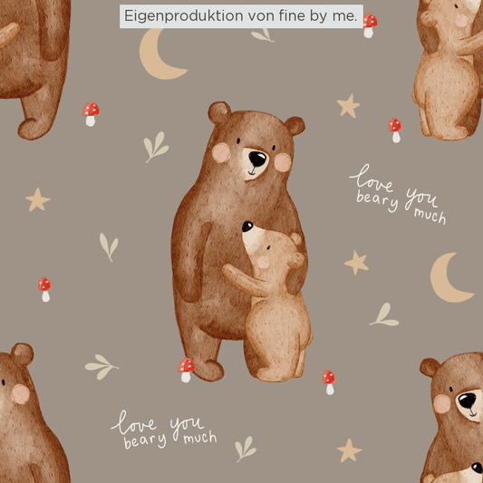 Bio-Sommersweat „Beary Much“, exklusive Eigenproduktion