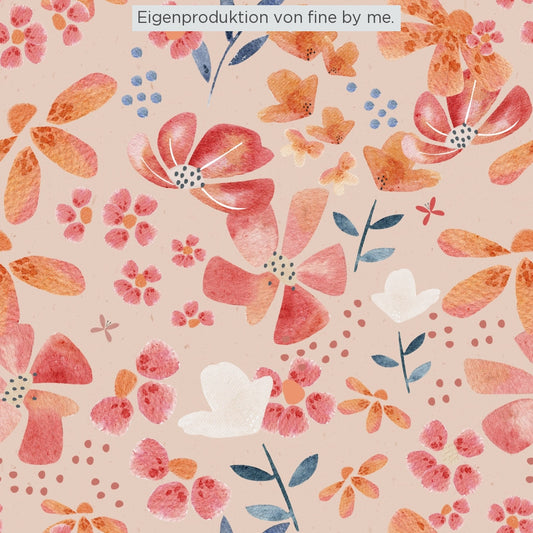 Lagerware: Bio-Jersey „Charlie coral“, exklusive Eigenproduktion