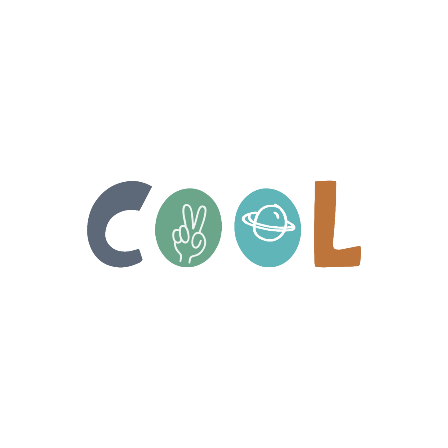 Bügelbild "Cool" in 6 verschiedenen Größen