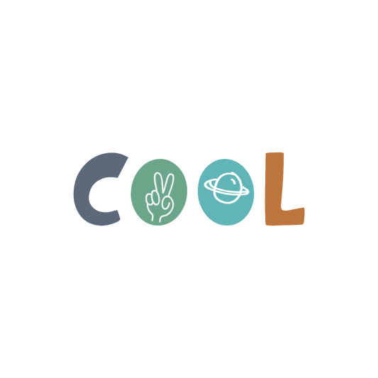 Bügelbild "Cool" in 6 verschiedenen Größen