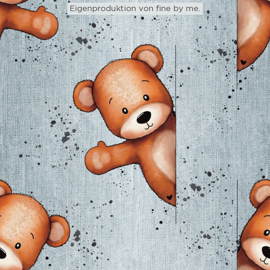 Stoffübersicht „Peek-A-Boo Teddy“