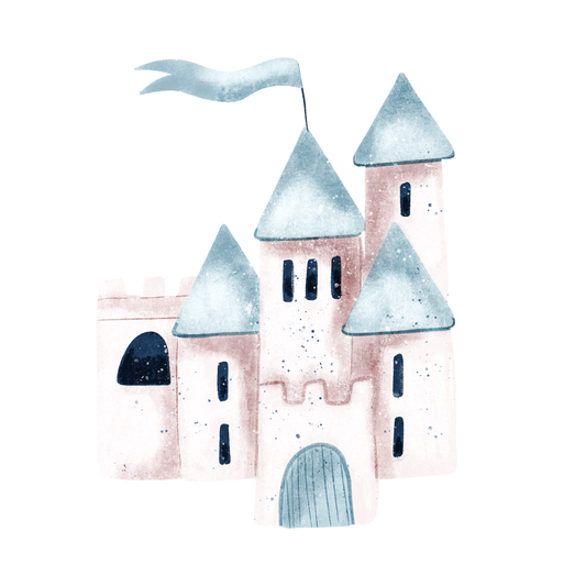 Bügelbild "Knight's Castle" in 6 verschiedenen Größen