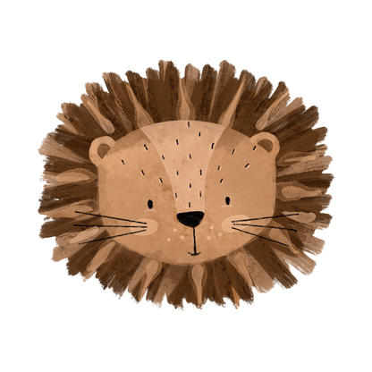 Bügelbild "Leonhard" in 6 verschiedenen Größen